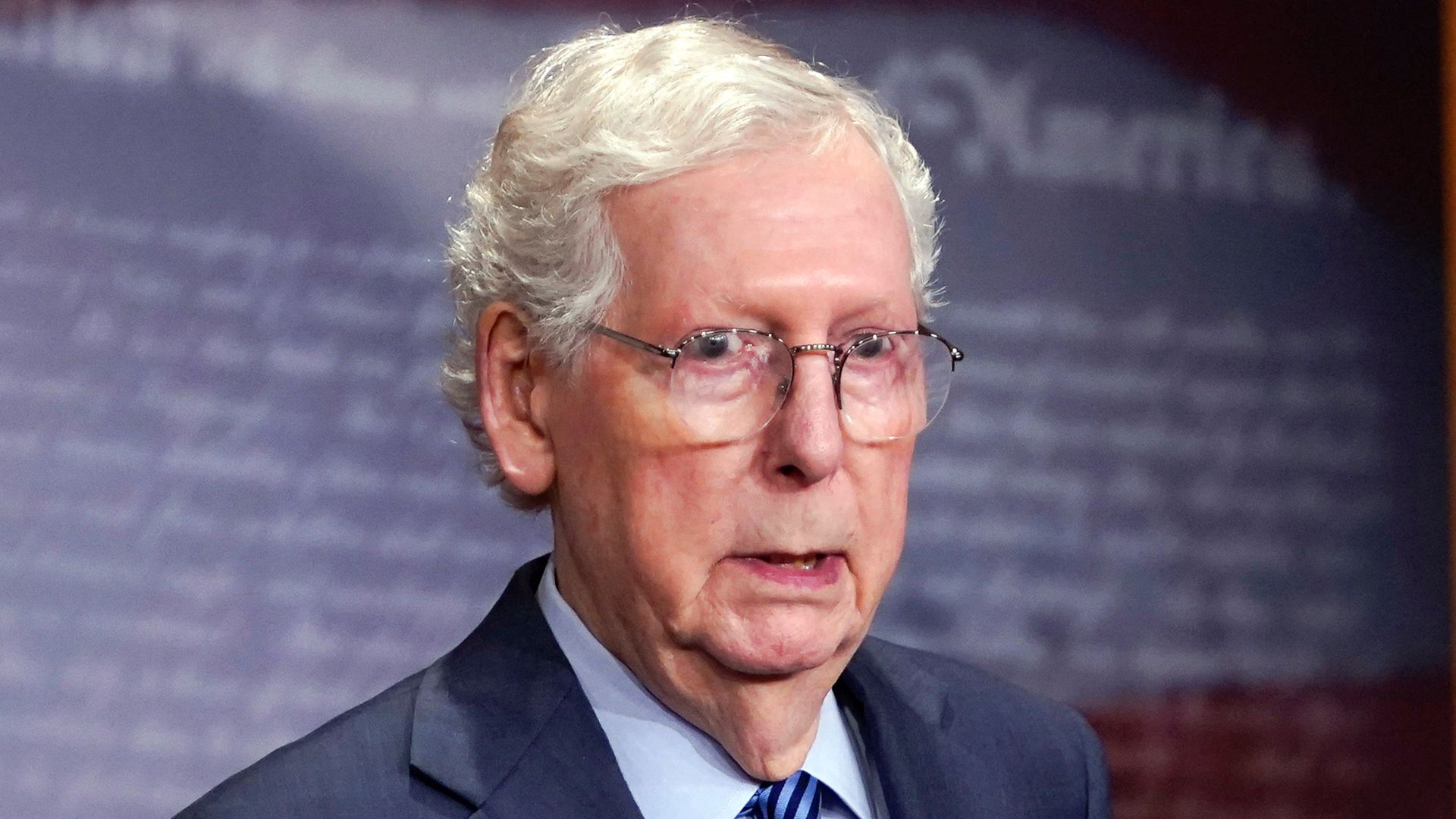 Capitol Hill Fall Leaves Mitch McConnell With Facial Injury [WATCH]