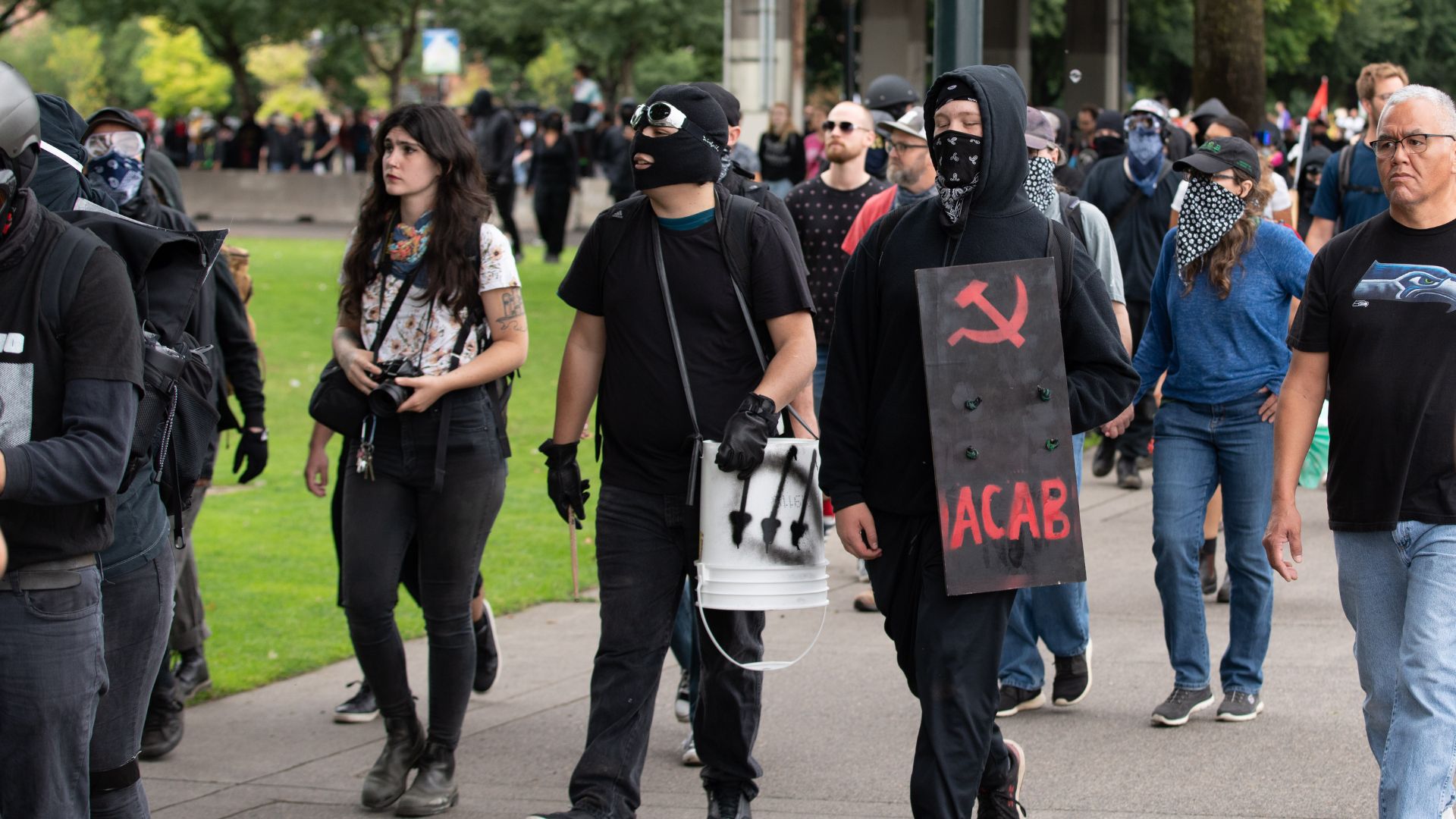 Antifa Thugs Violently Attack Brandon Tatum’s TPUSA Event in California [WATCH]