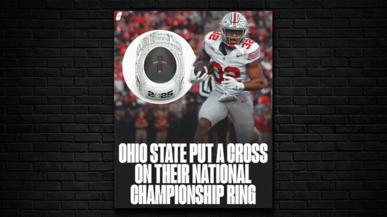 Ohio State Put a Cross on Championship Rings in a Public Display of Faith in God