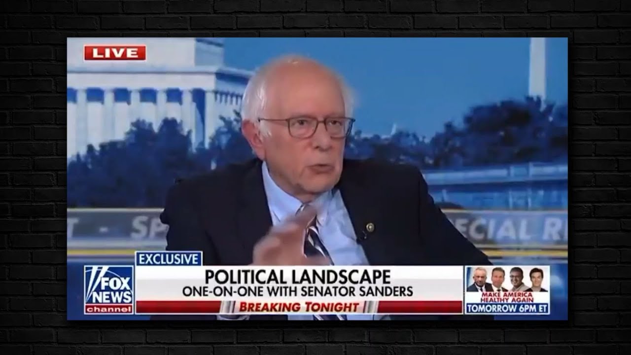 Bernie Sanders’ Private Jet Lifestyle Exposes Cracks in Climate Message