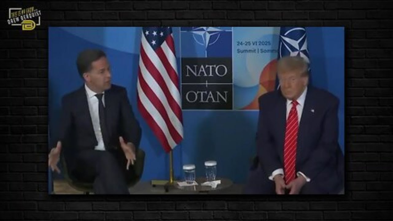 NATO Is In Full A Kissing Mode With President Trump In Town