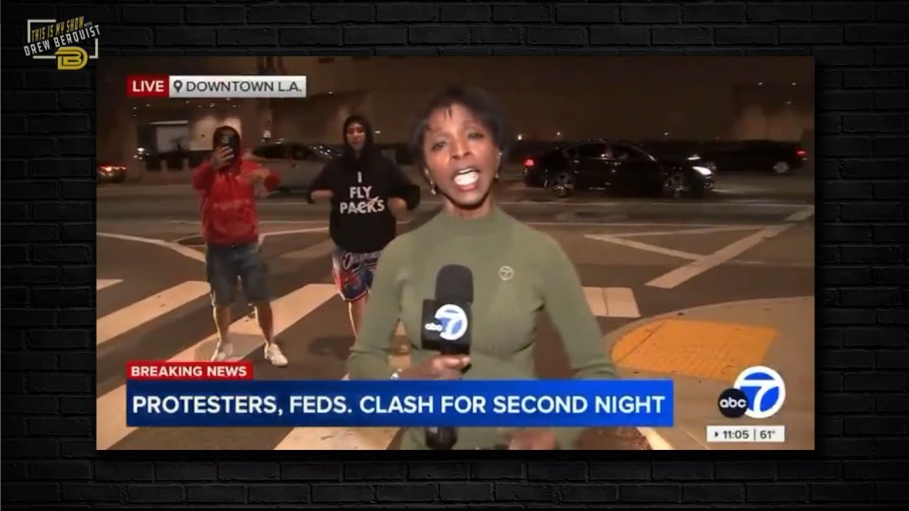 ‘Mostly Peaceful’ Protests Are Back According to Local Newscaster