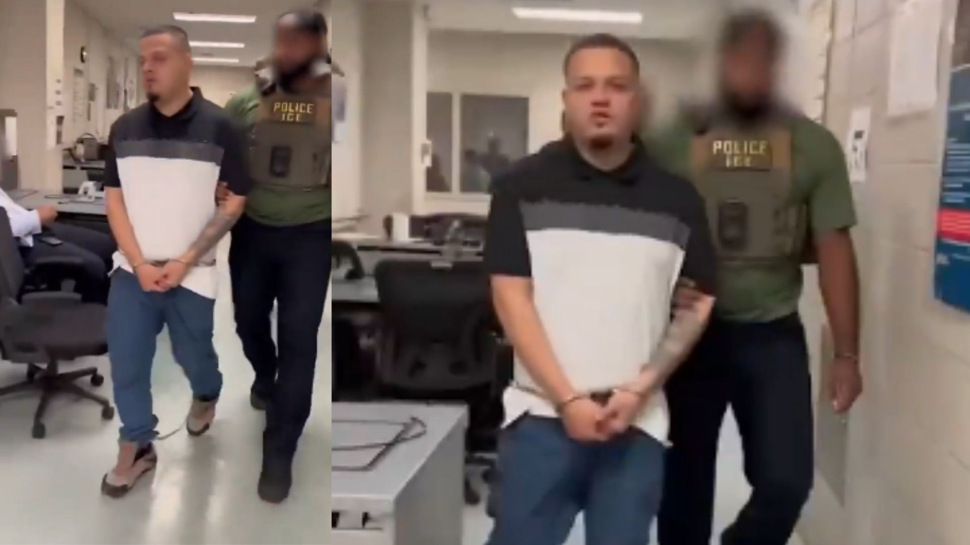 ICE Shackles Kilmar Abrego Garcia, He Goes Viral for What He Said Under His Breath [WATCH]