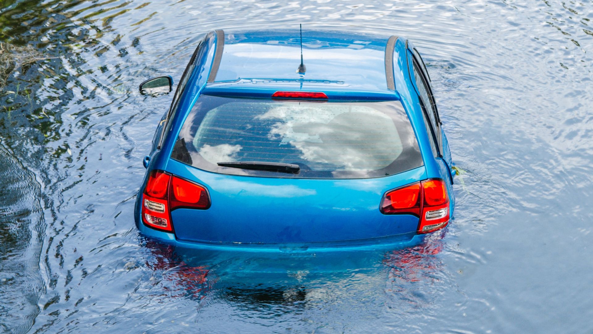 Anti-ICE Karen Accidentally Deports Her Car Into a Lake While Yelling at Agents [WATCH]