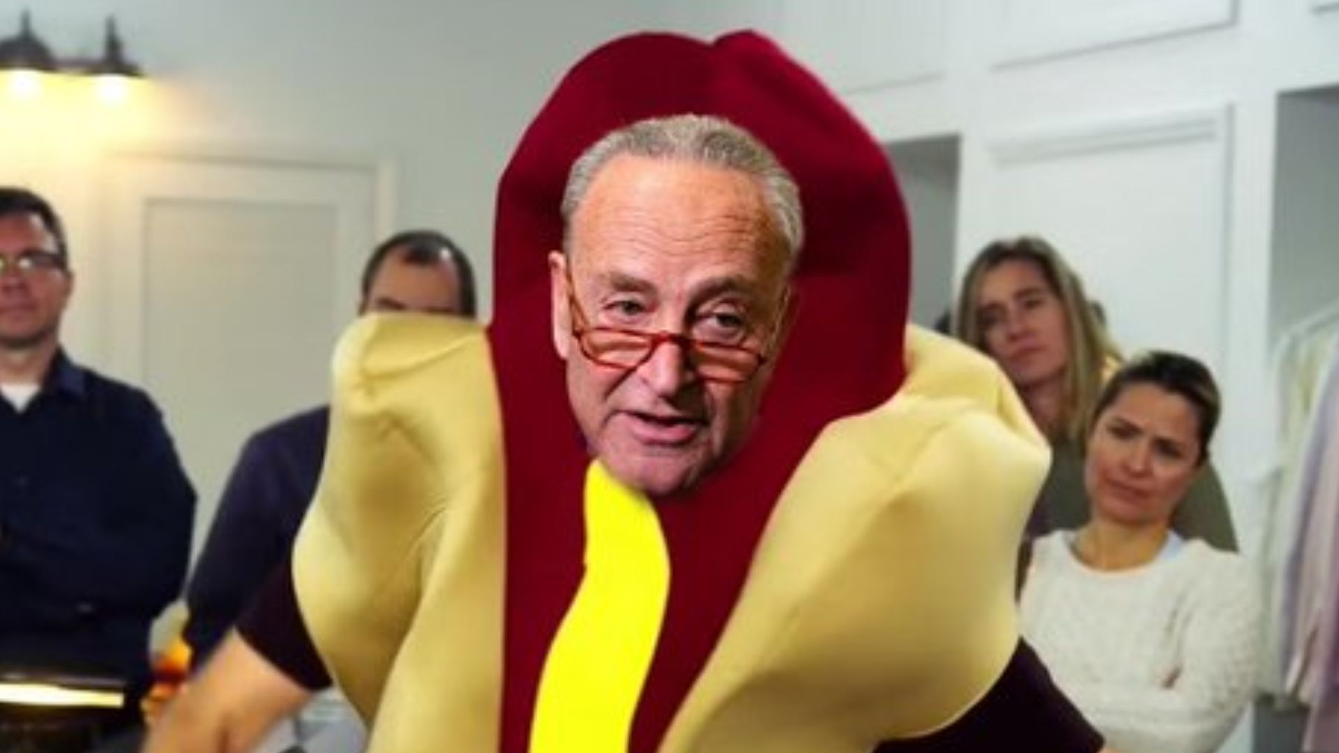 The White House Spanks Chuck Schumer, Roasts Him Like a Hot Dog [WATCH]
