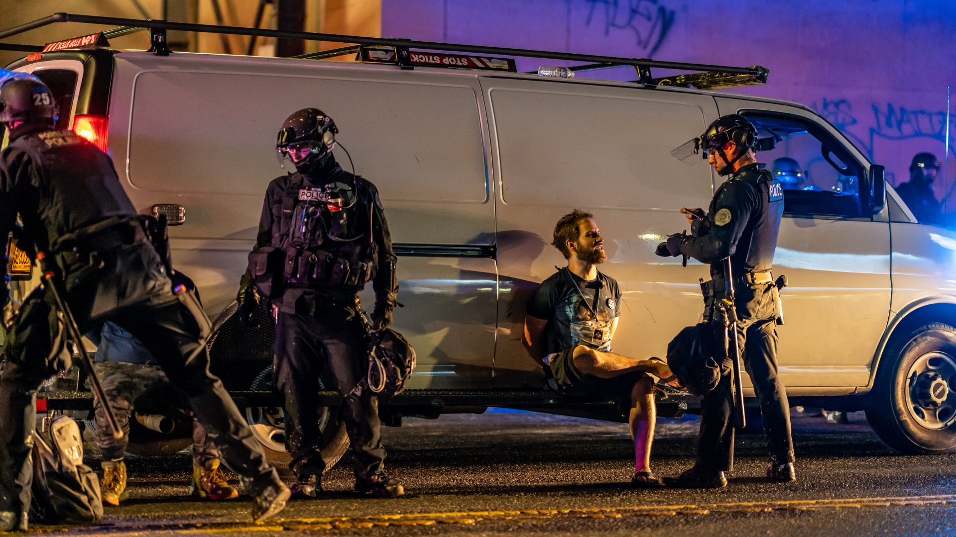 Portland Police Arrest Conservative Journalist, ‘But None of the Domestic Terrorists’ [WATCH]
