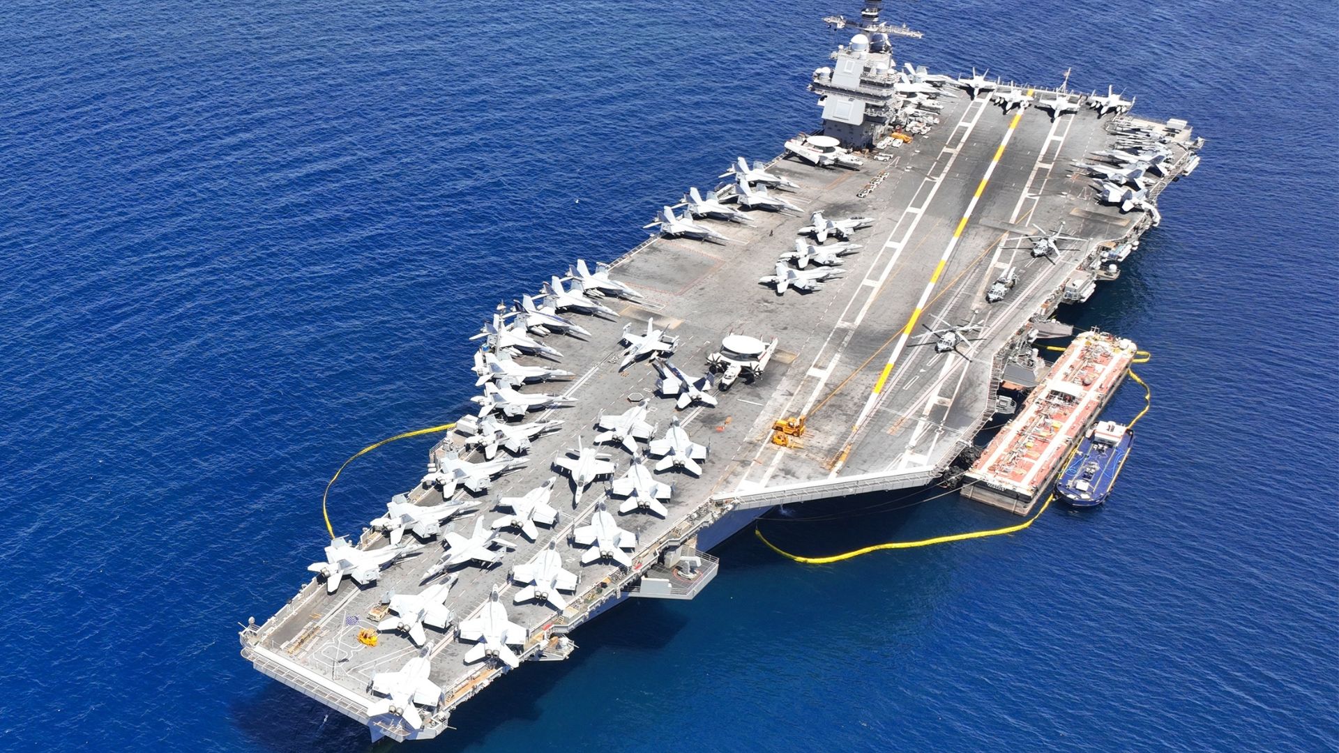Aircraft Carrier Strike Group Deployed to the Caribbean to Help Fight Venezuela Cartels [WATCH]