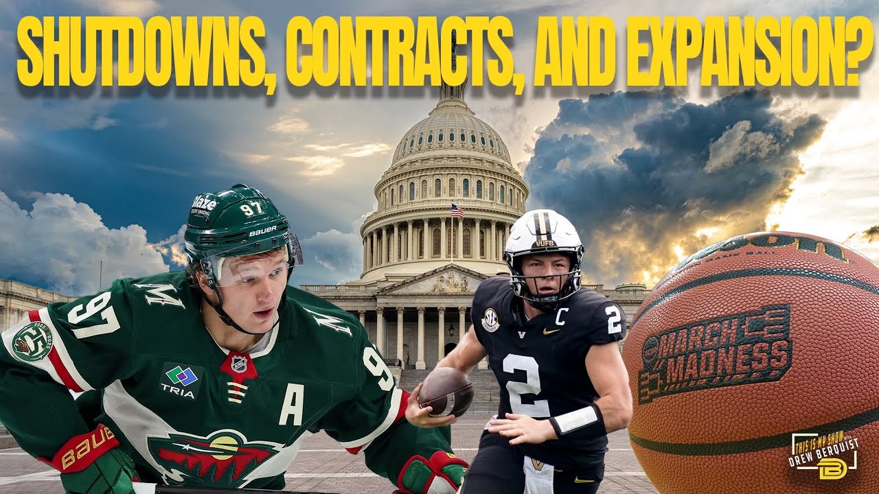 The Dems Anti-America Shutdown, Record NHL Contract, CFB Schedule, & March Madness Expansion?
