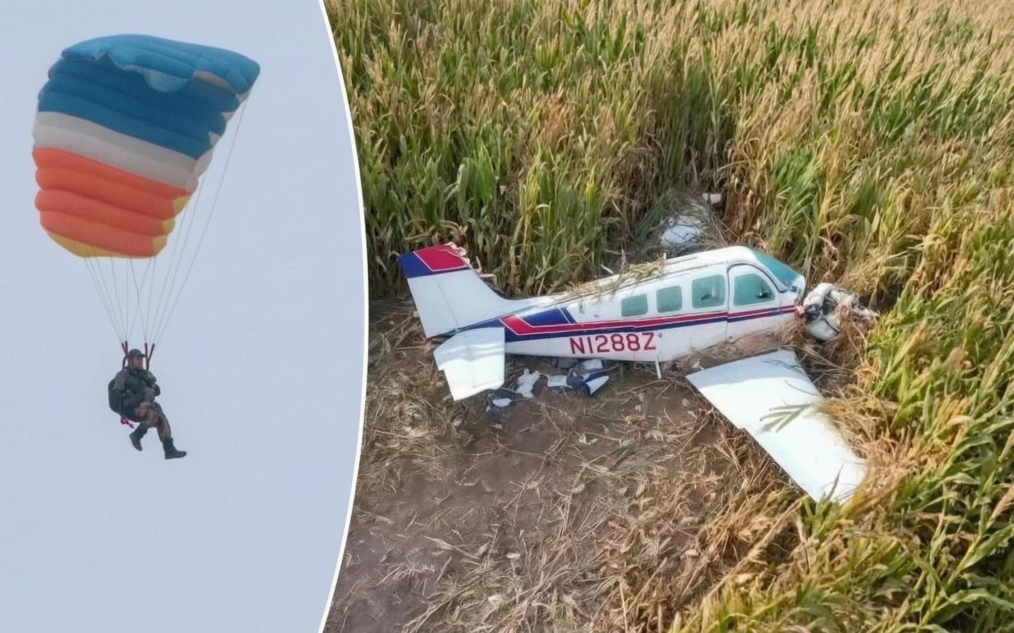 Skydivers Watch Plane Vanish, Make Daring Leap Toward Crash Victims [WATCH]